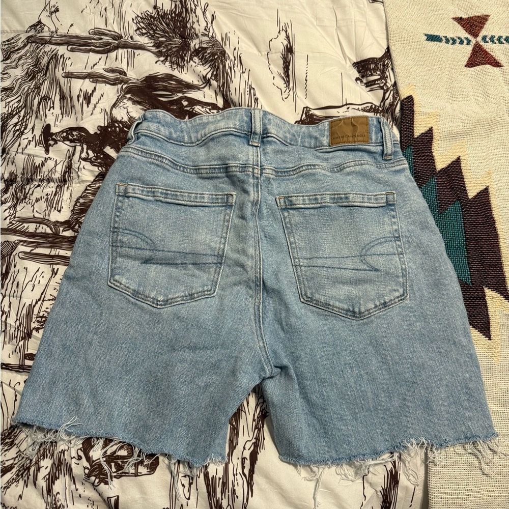 American Eagle Outfitters Light Blue Jean Shorts